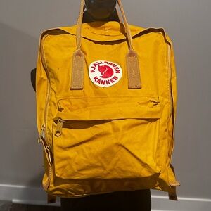 Fjallraven Yellow backpack